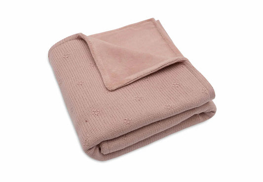 Dekentje 75x100 cm ▪ Cosy Knit / Fleece ▪ Wild Rose