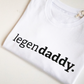 SALE: Legendaddy tshirt wit - Maat S
