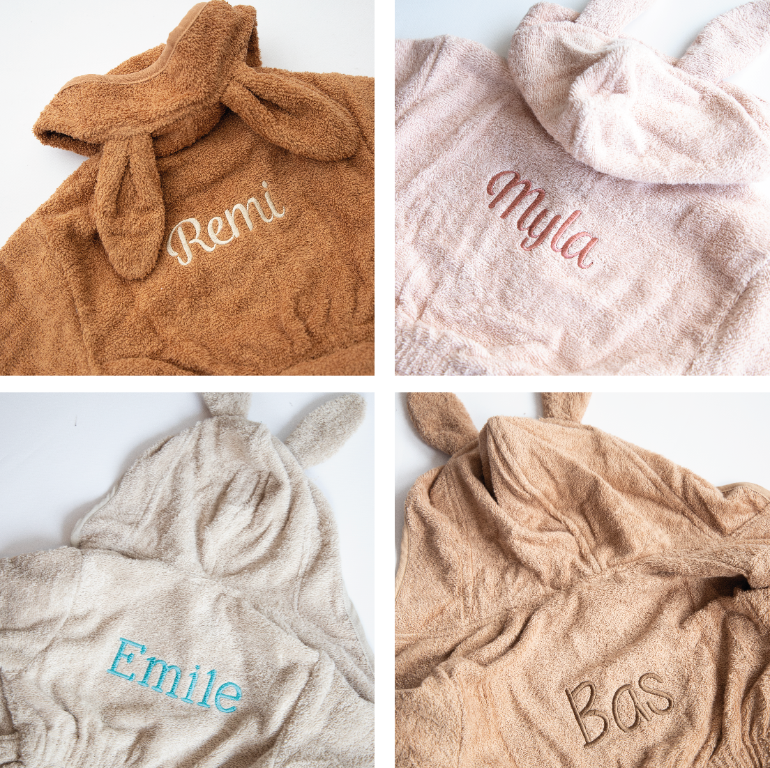 Badjas Basic 1-4 jaar ▪ 5 kleuren