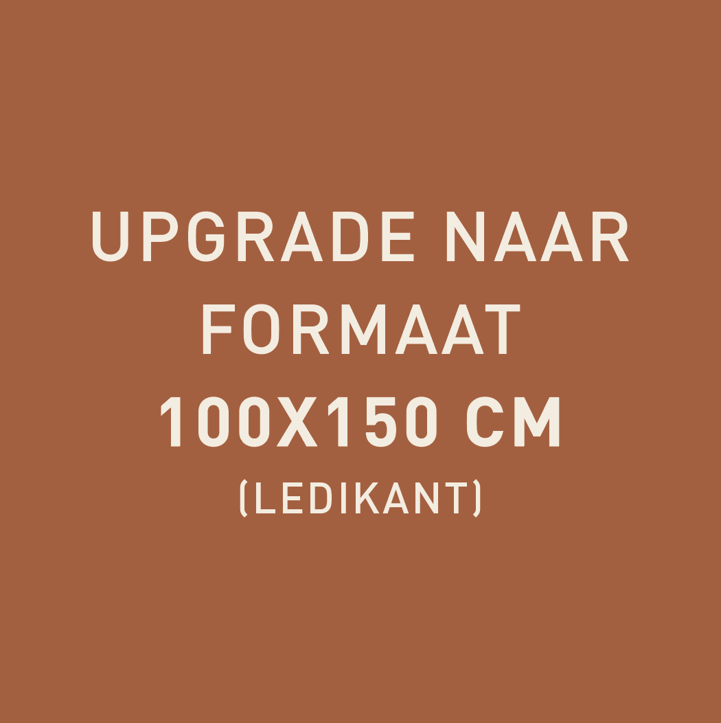 Upgrade deken: Ledikant formaat 100x150 cm